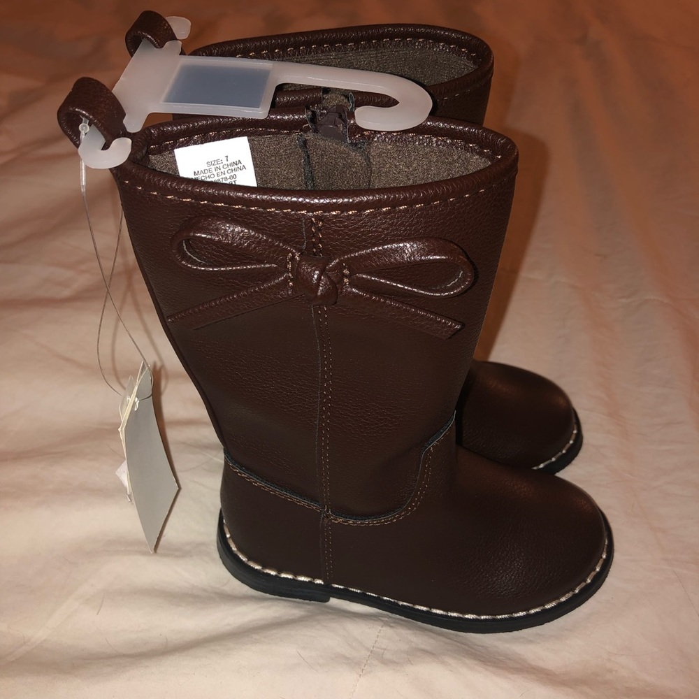 Pending sale - NWT Tall Bow Boots Size 7